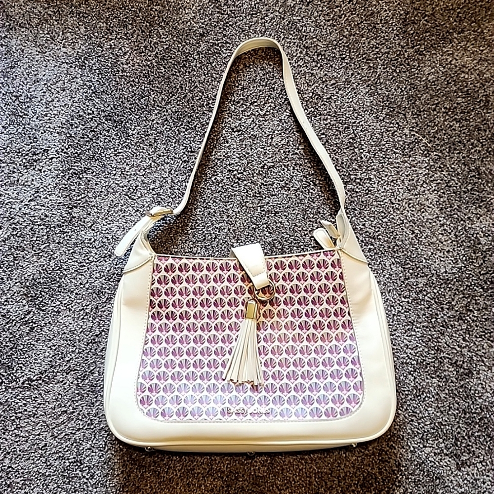 Sassy Jones Fan Print Handbag